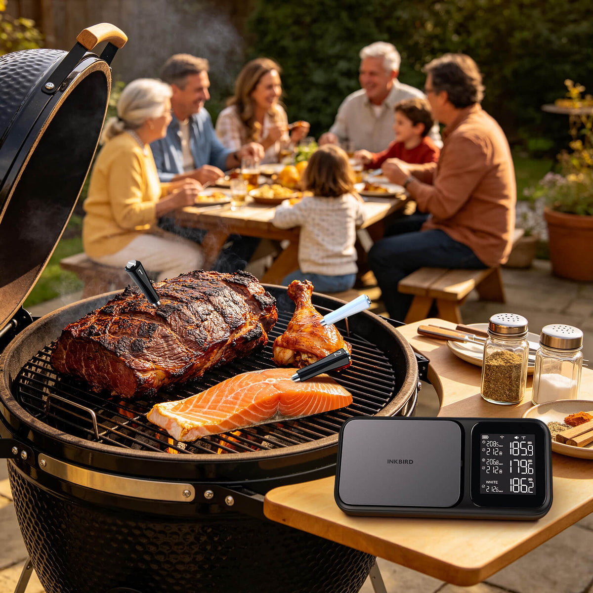 Meat Thermometer INT-33-BW
