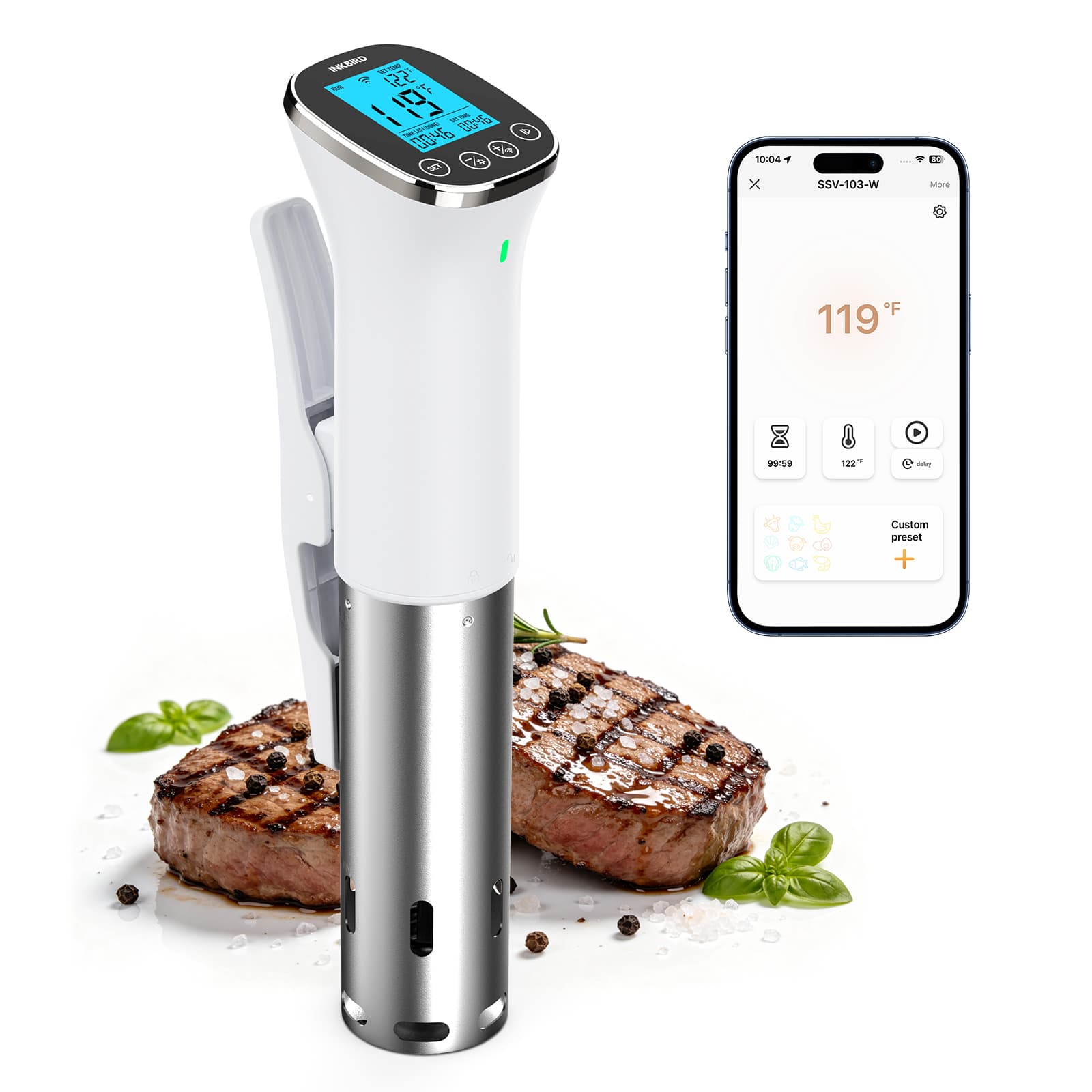 WiFi Sous Vide Cooker SSV-103-W