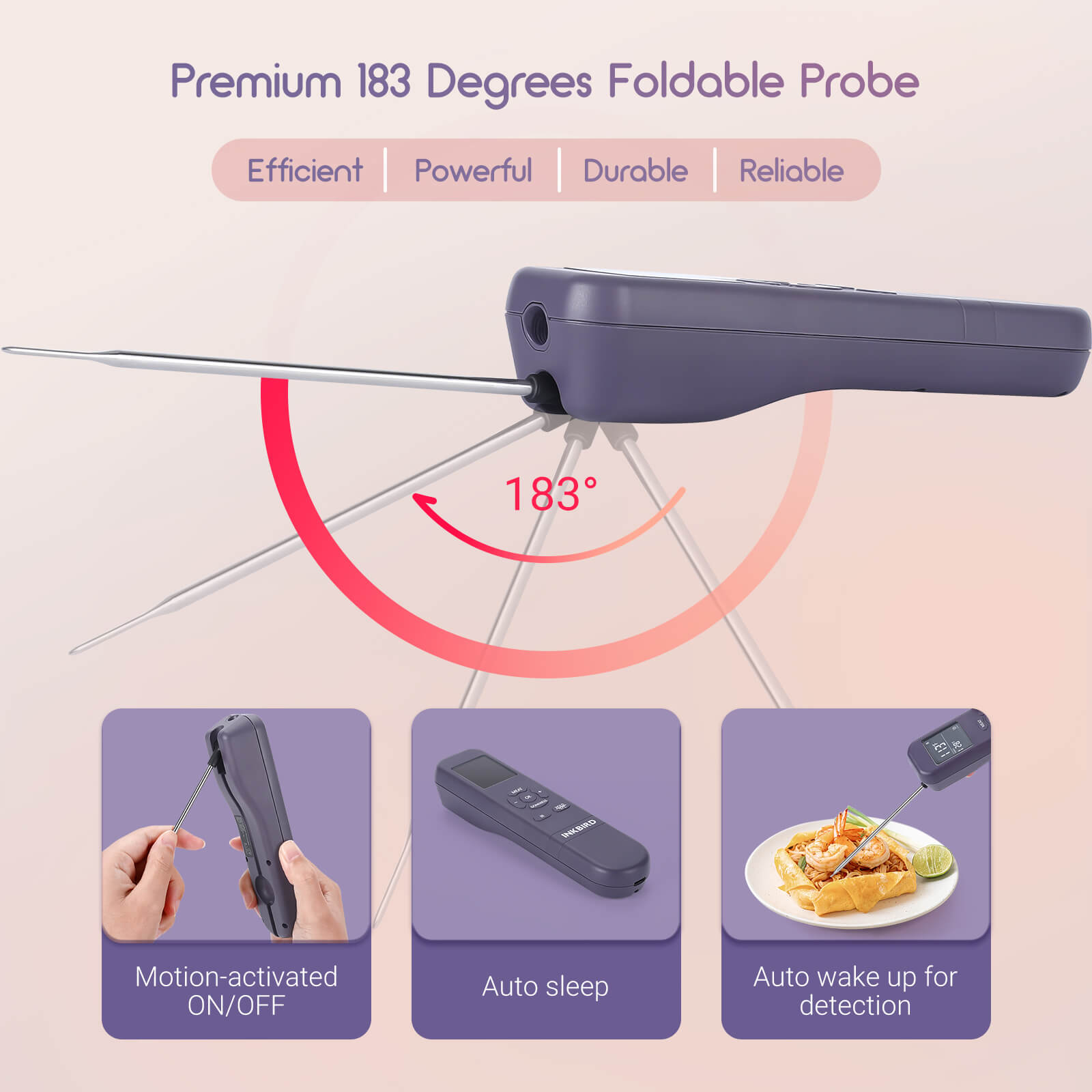 3 - in - 1 Instant Read Thermometer IHT - 1M - INKBIRD
