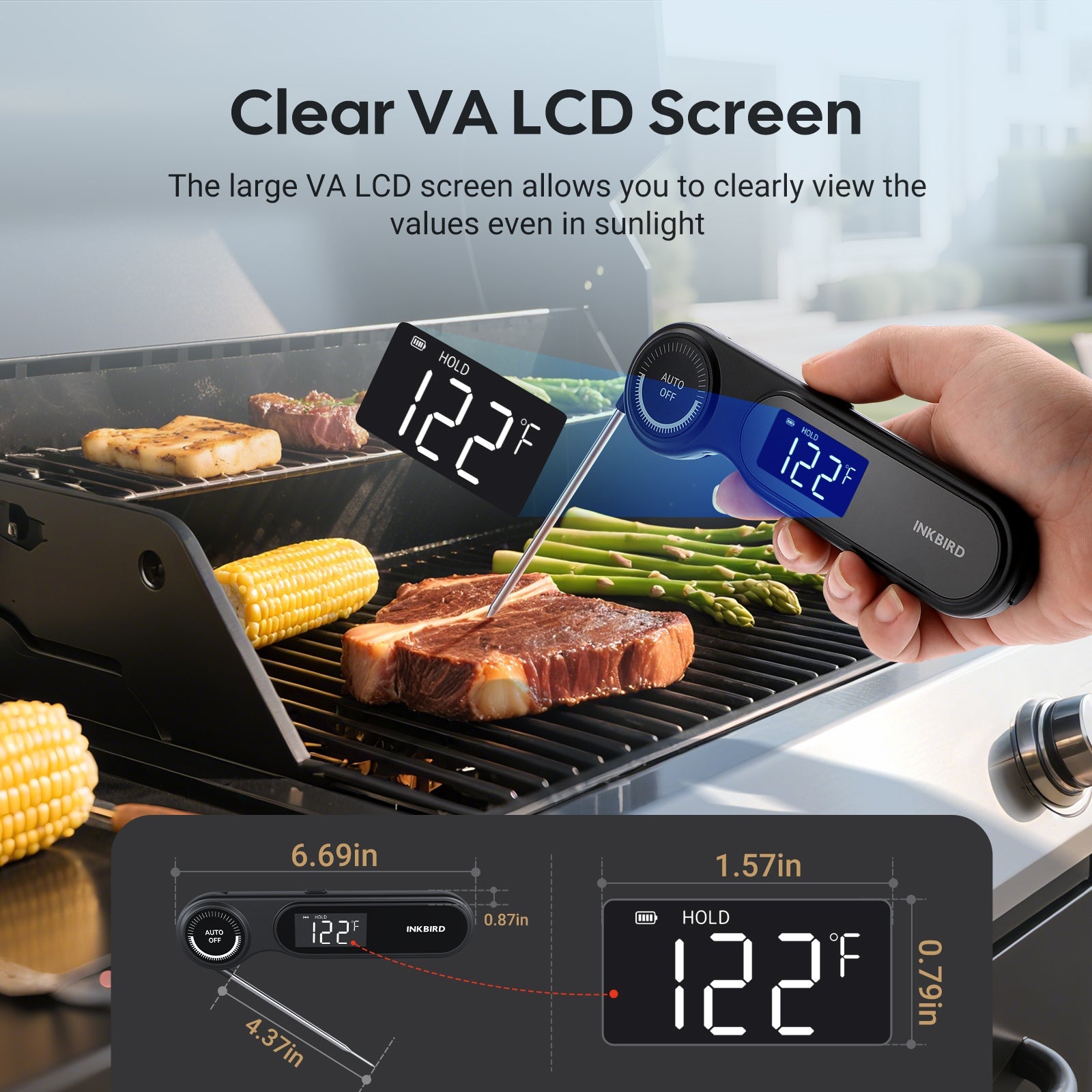 Instant Read Meat Thermometer IHT-21K
