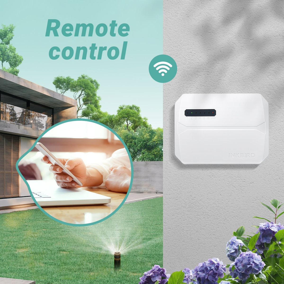 6 - Zone Sprinkler Controller IIC - 600 - WIFI - INKBIRD