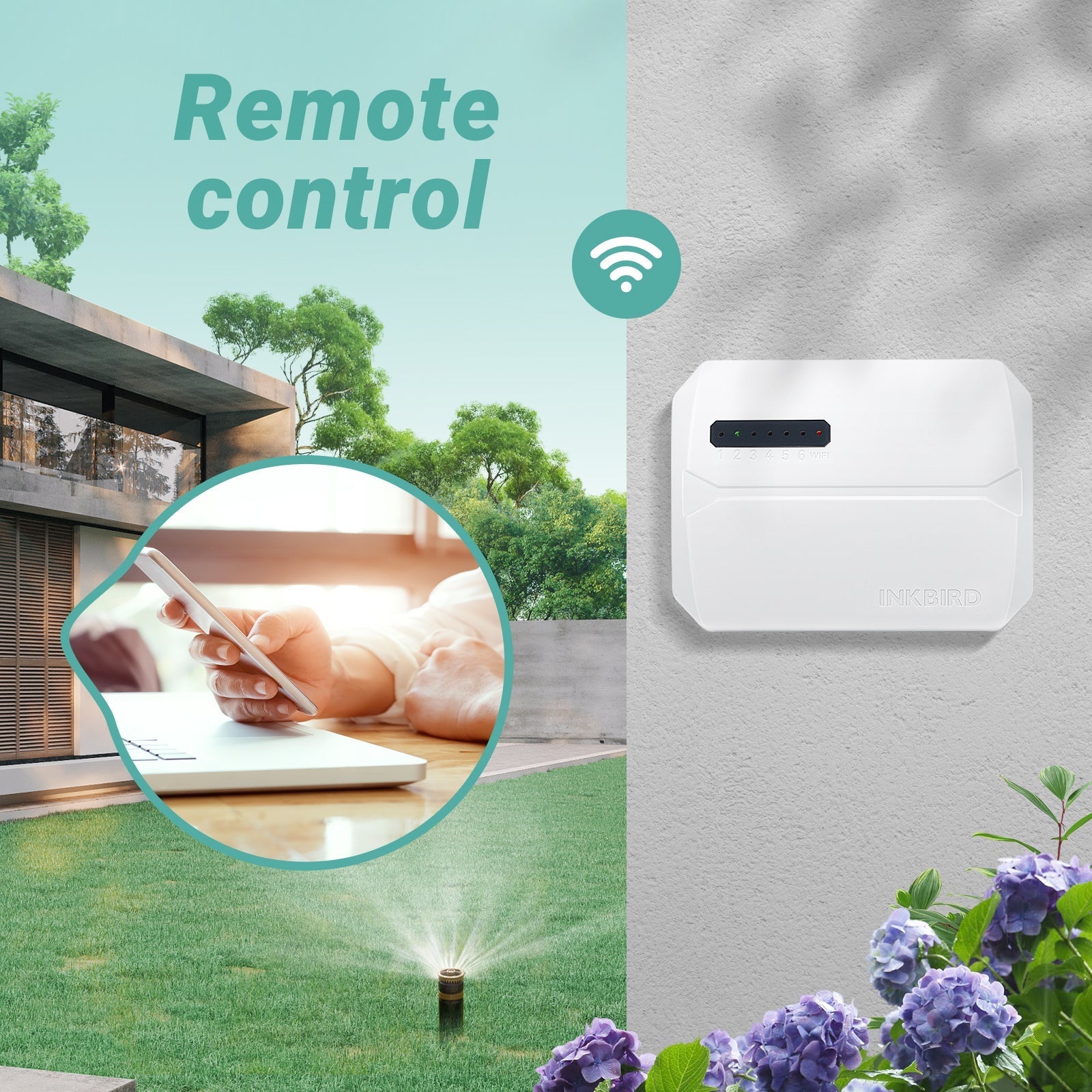 6 - Zone Sprinkler Controller IIC - 600 - WIFI - INKBIRD