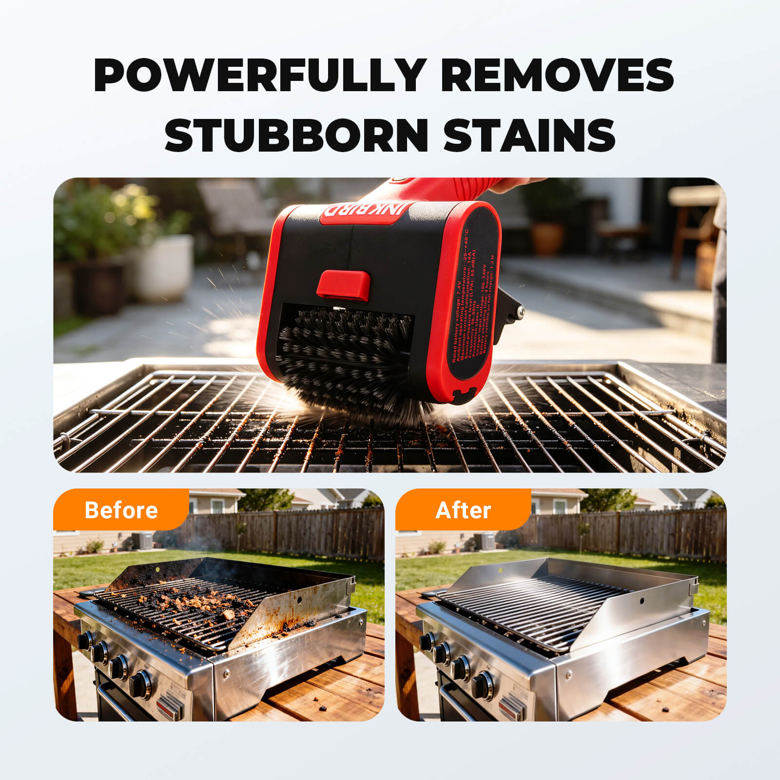 Cordless Grill Brush