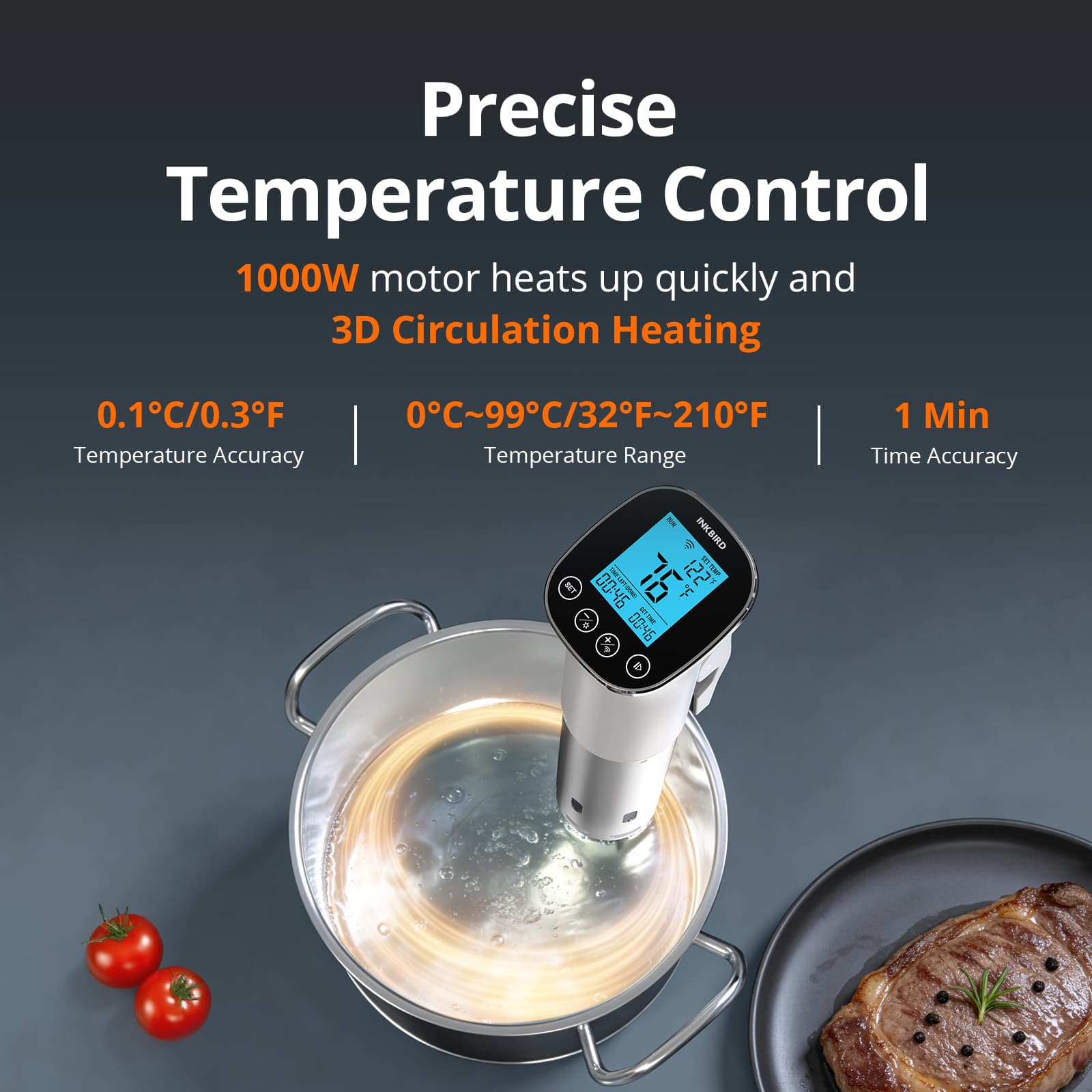 WiFi Sous Vide Cooker SSV-103-W