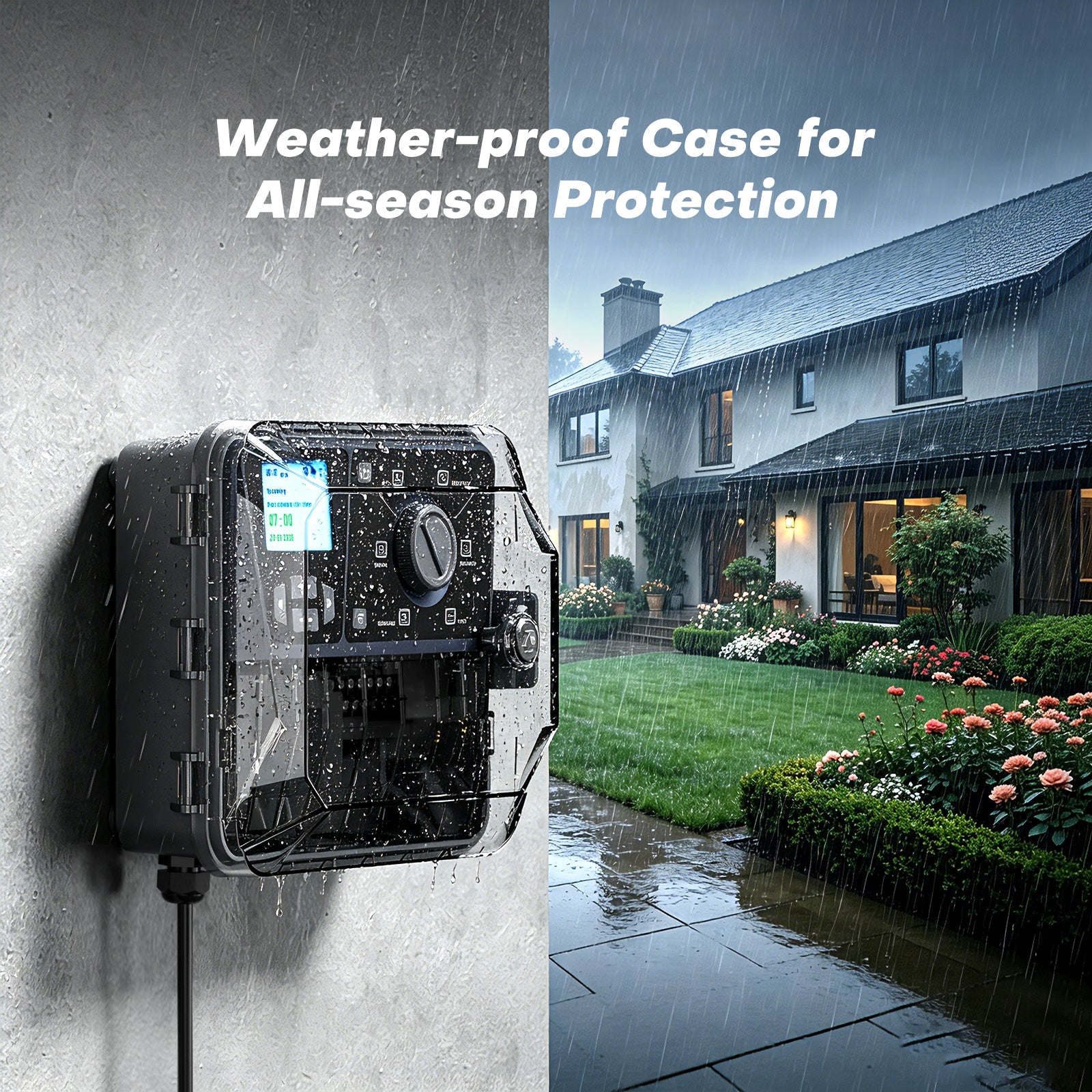 16-Zone Independent Control Sprinkler Controller IICO-1600-WIFI