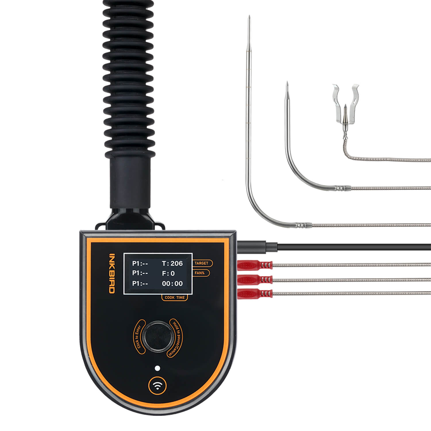 BBQ Smoker Temperature Control Fan Kit ISC - 007BW - INKBIRD