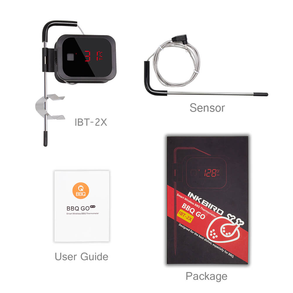 Bluetooth BBQ Thermometer IBT - 2X - INKBIRD