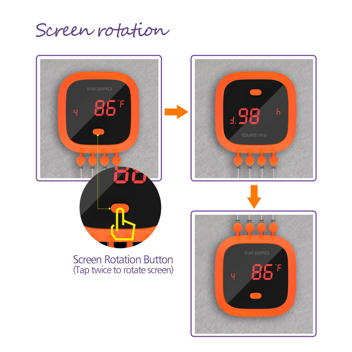 Bluetooth BBQ Thermometer IBT - 4XC - INKBIRD