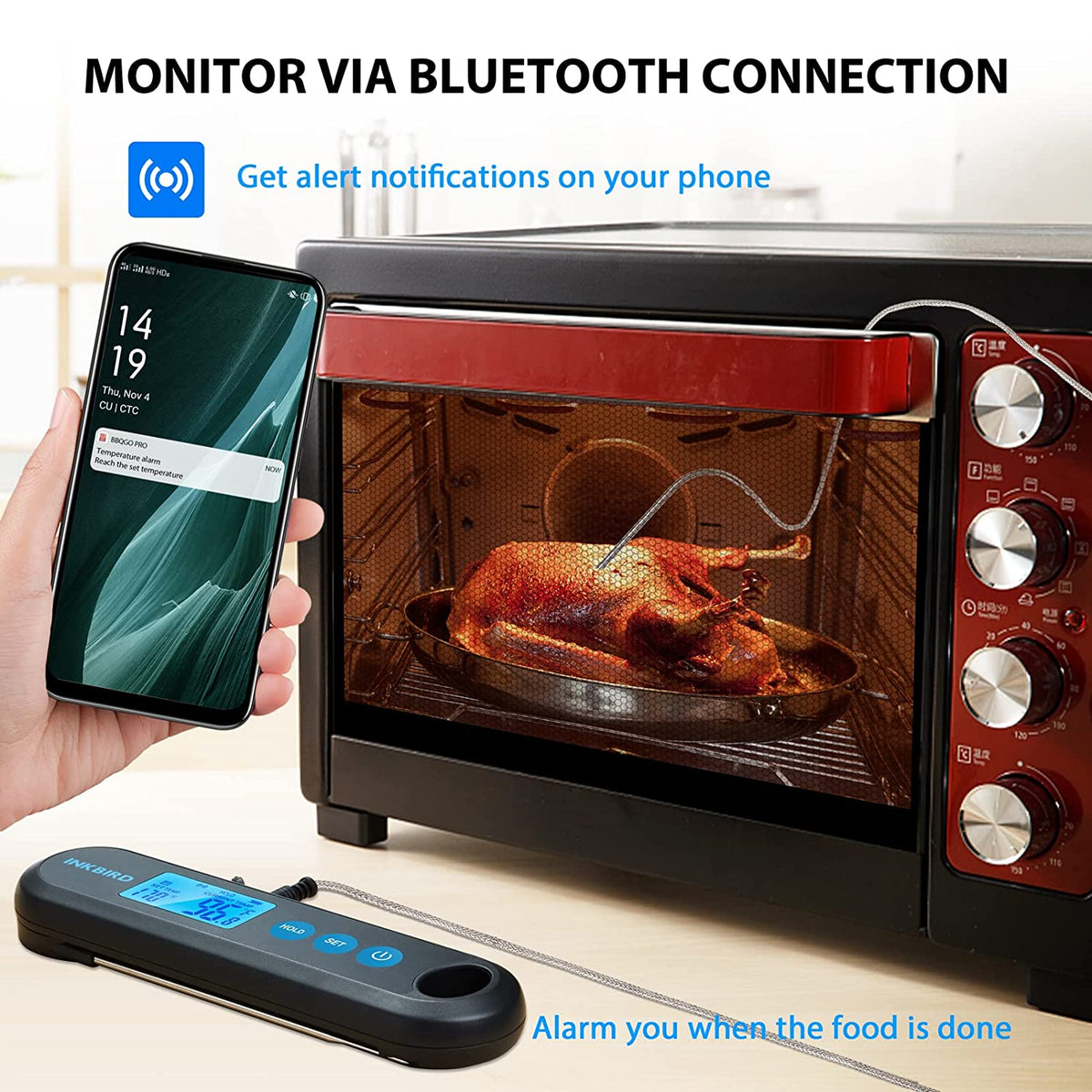 Bluetooth Instant Read Thermometer IHT - 2PB - INKBIRD