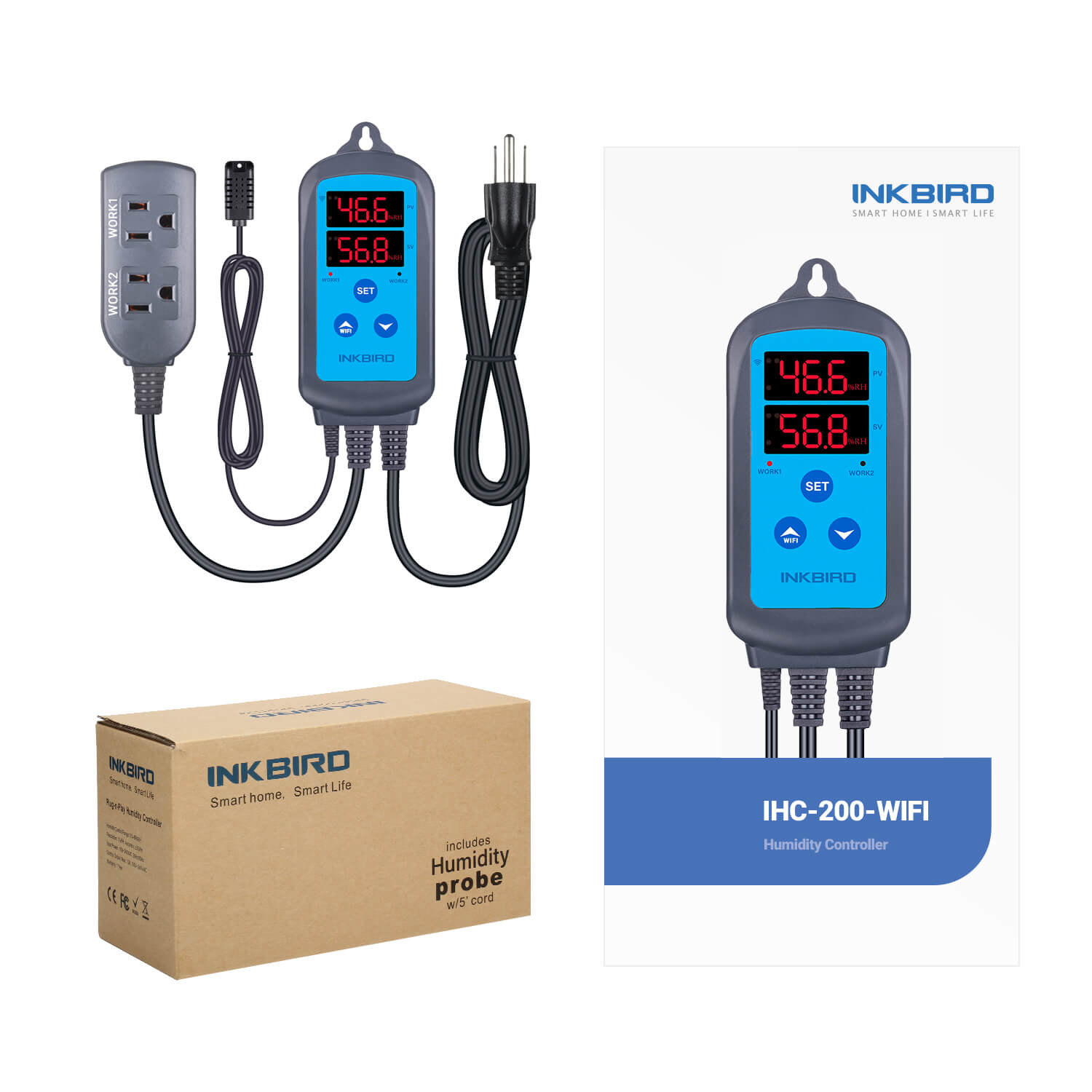 Digital Humidity Controller IHC - 200 Series - INKBIRD