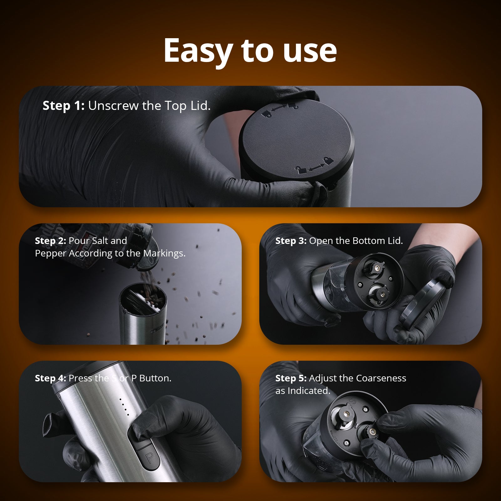 INKBIRD Electric Grinder Using Instruction
