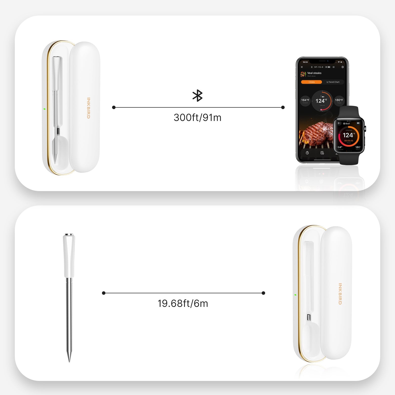 INT-11S-B Bluetooth Connection Distance