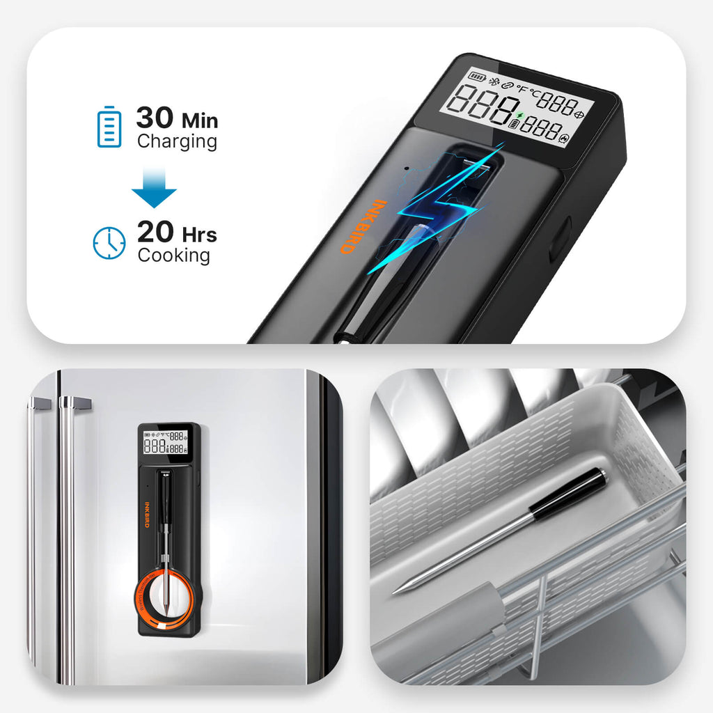 INT-21-B Fast Charging, Magnetic Base and Dishwasher-Safe Features