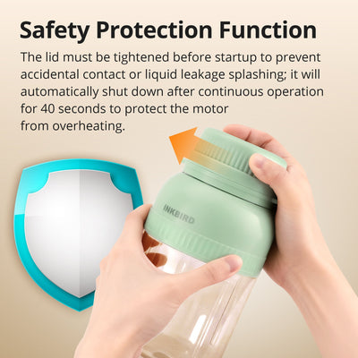 IPB-02 Portable Blender with Safety Protection Function