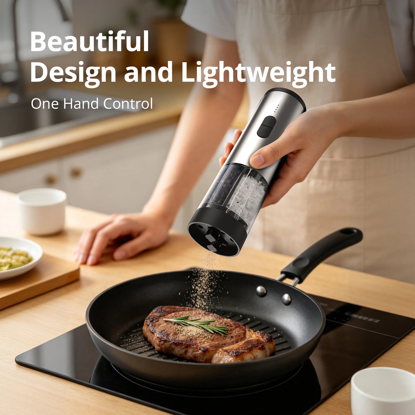 Lightweight and One Hand Control Design Electric Grinder
