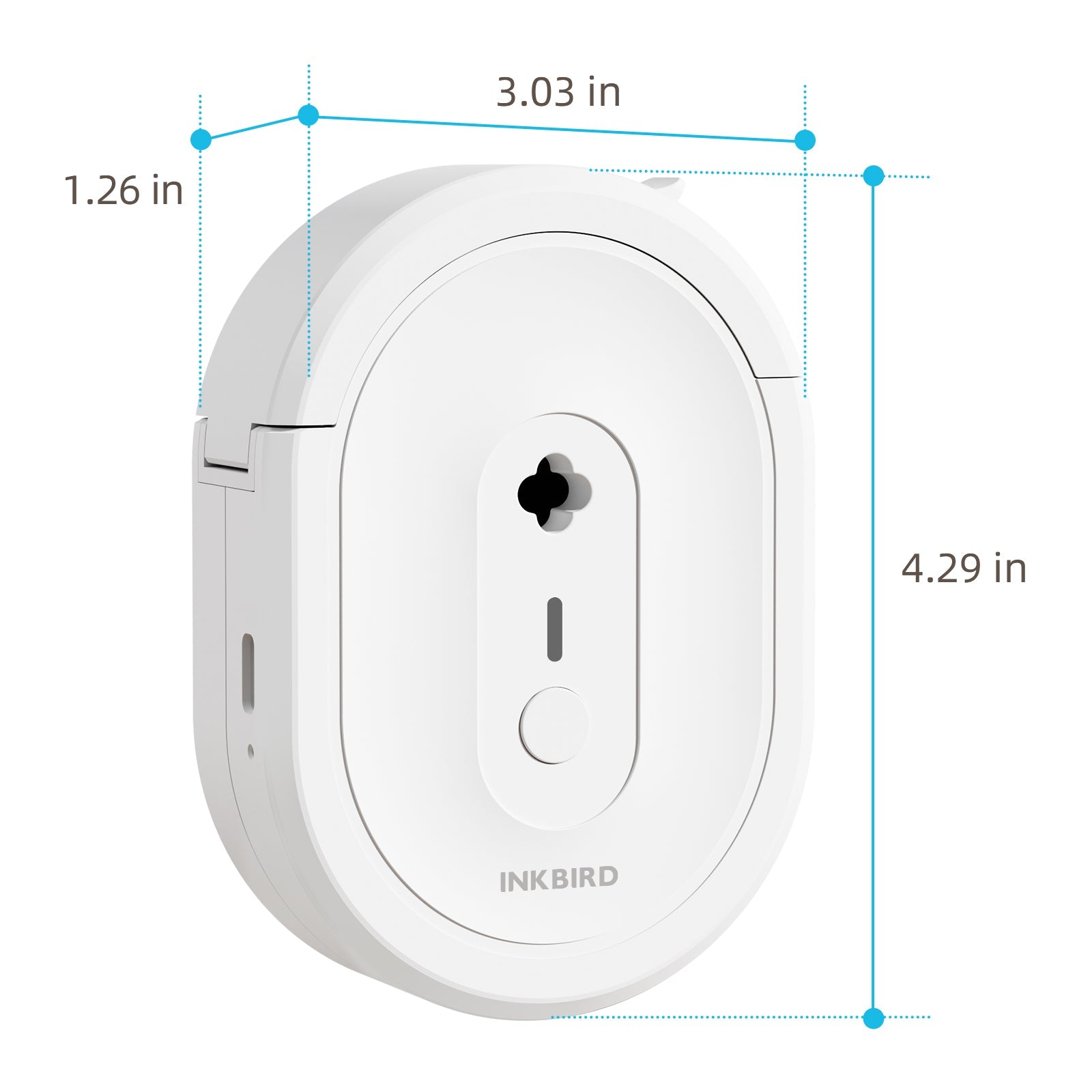 N12 Bluetooth Label Printer Dimension