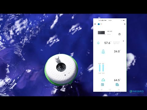 Wireless Pool Thermometer Set IBS-P02R with WIFI Gateway IBS-M2