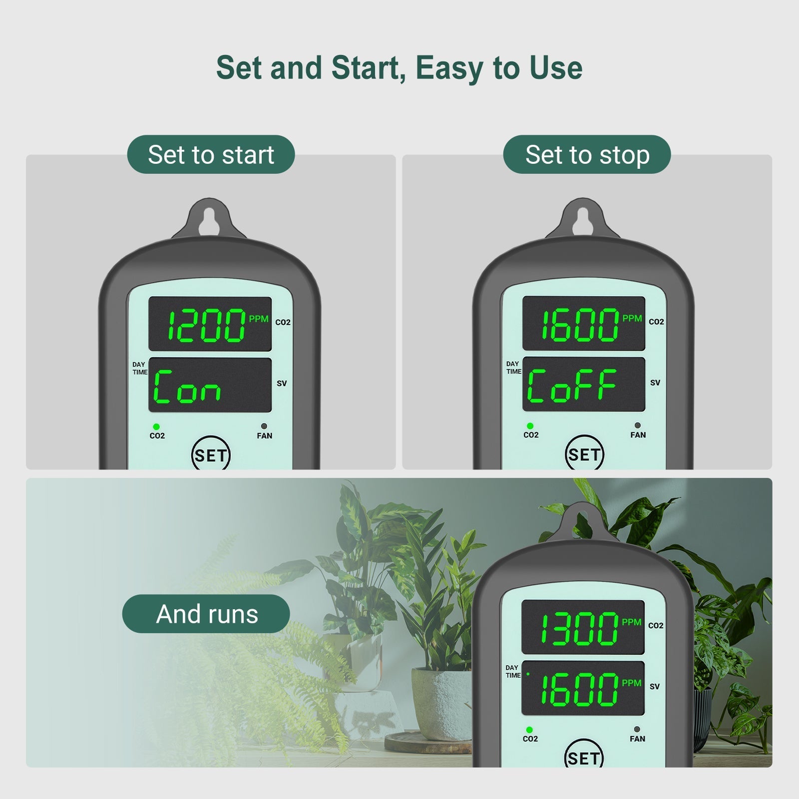 Programmable CO2 Controller with S01 Sensor ICC - 510 - INKBIRD