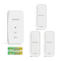 Three Bluetooth Hygrometer Thermometer Set ITH - 11 - B with WiFi Gateway IBS - M2S - B - INKBIRD