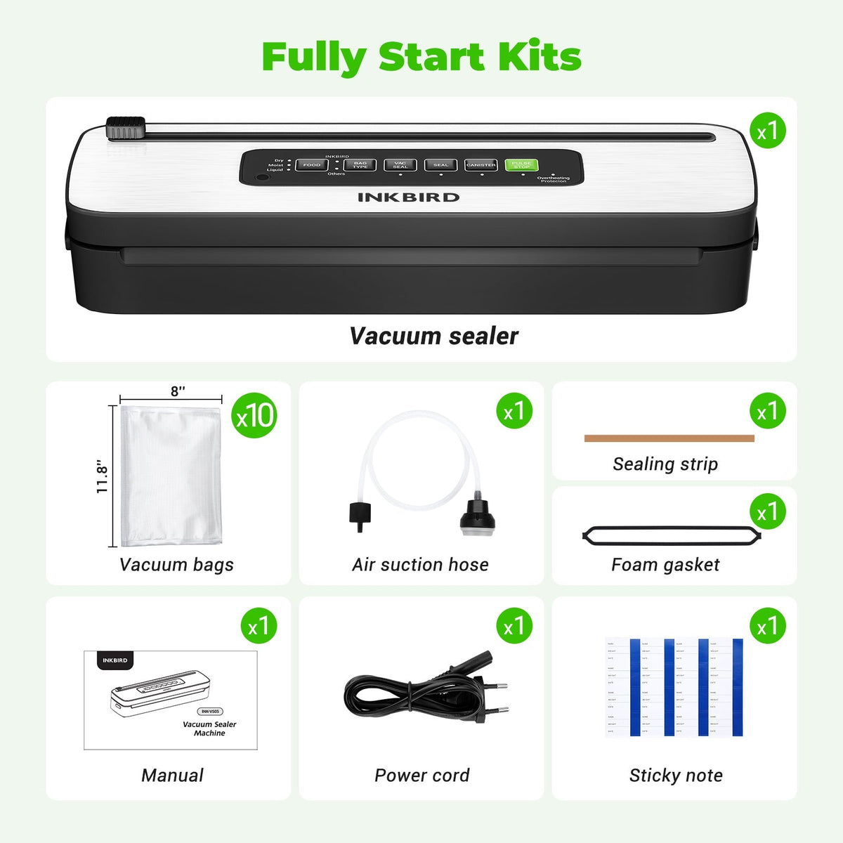 Vacuum Sealer INK - VS05 - INKBIRD