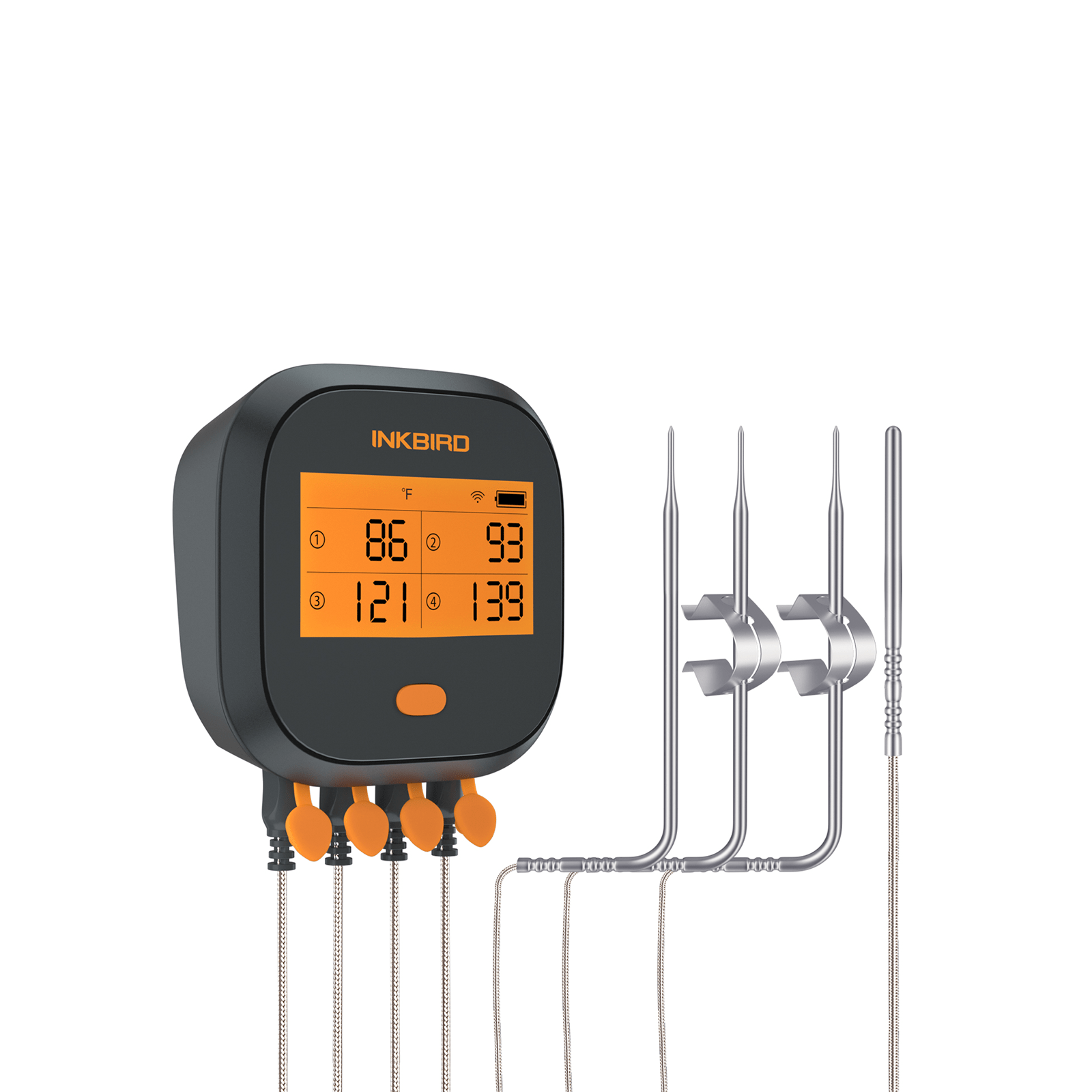 WiFi BBQ Thermometer IBBQ - 4T - INKBIRD
