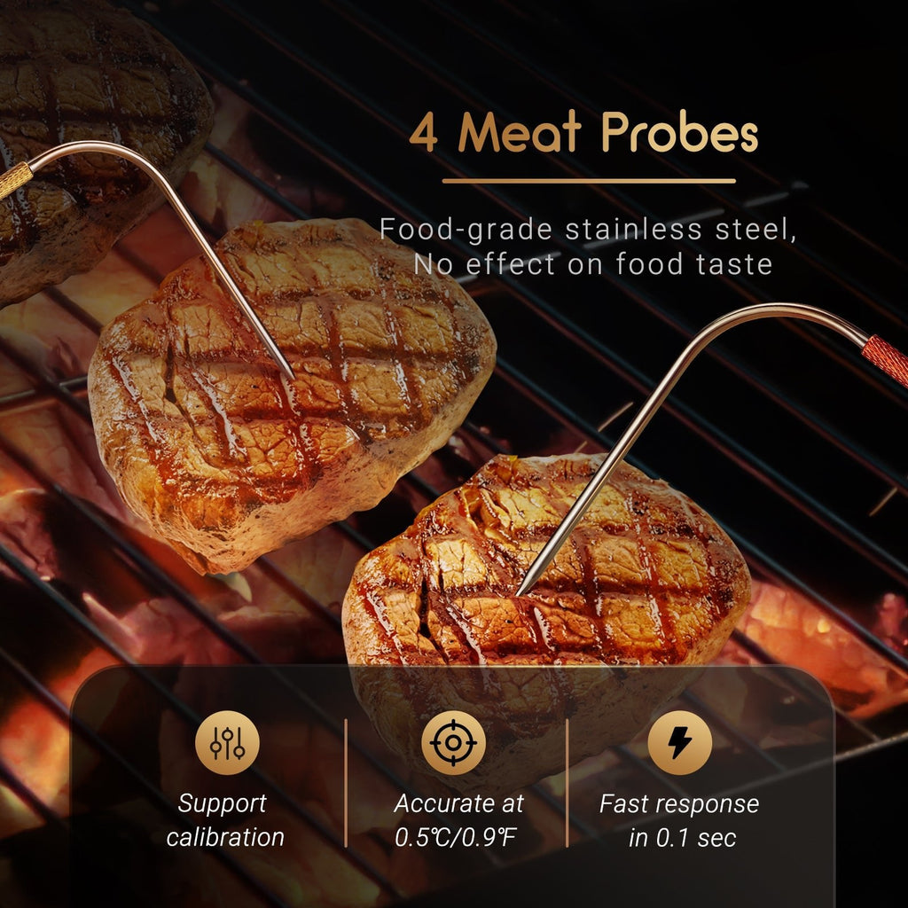 WiFi & Bluetooth BBQ Thermometer IBT - 26S - INKBIRD