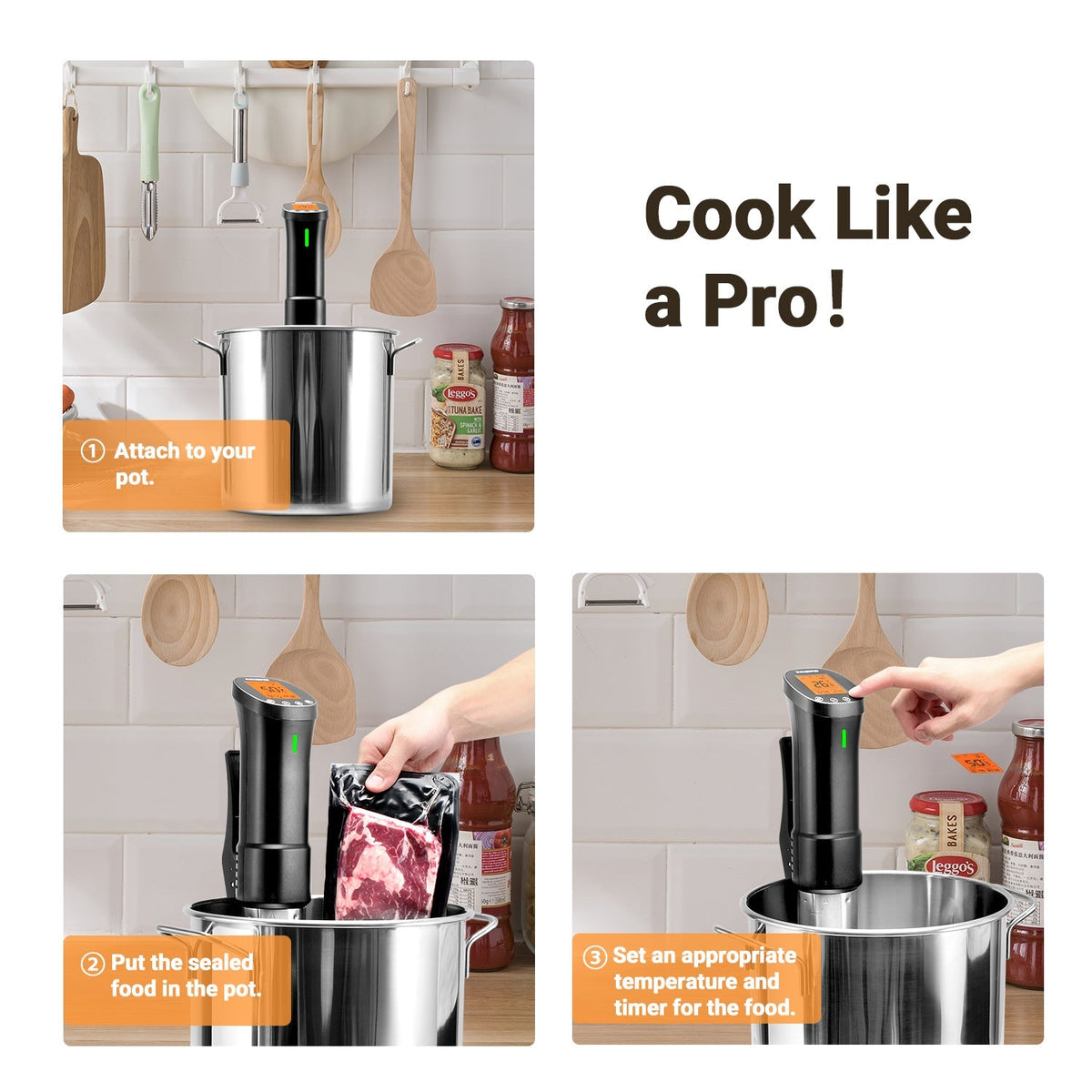 WiFi Sous Vide Cooker ISV - 200W - INKBIRD