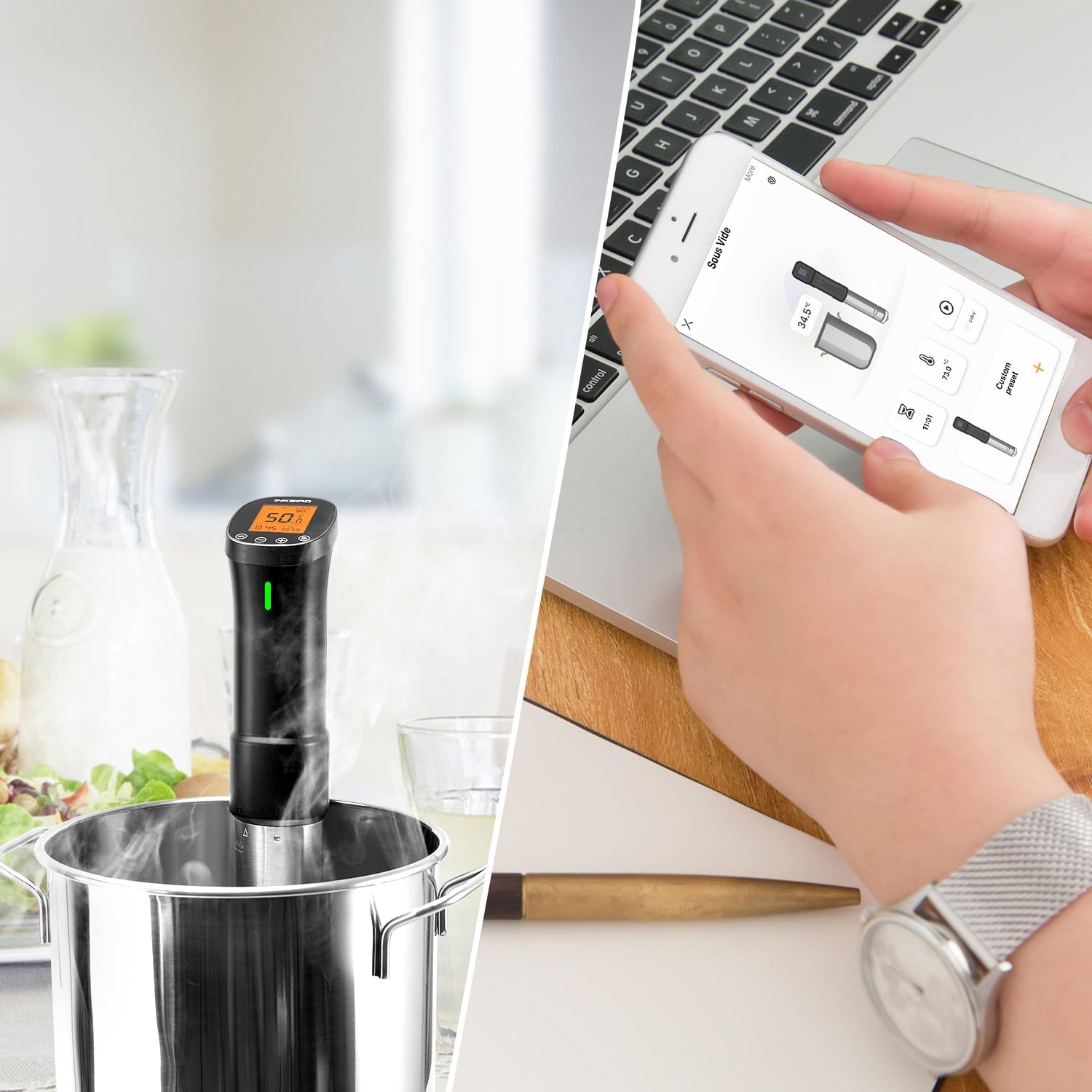 WiFi Sous Vide Cooker ISV - 200W - INKBIRD