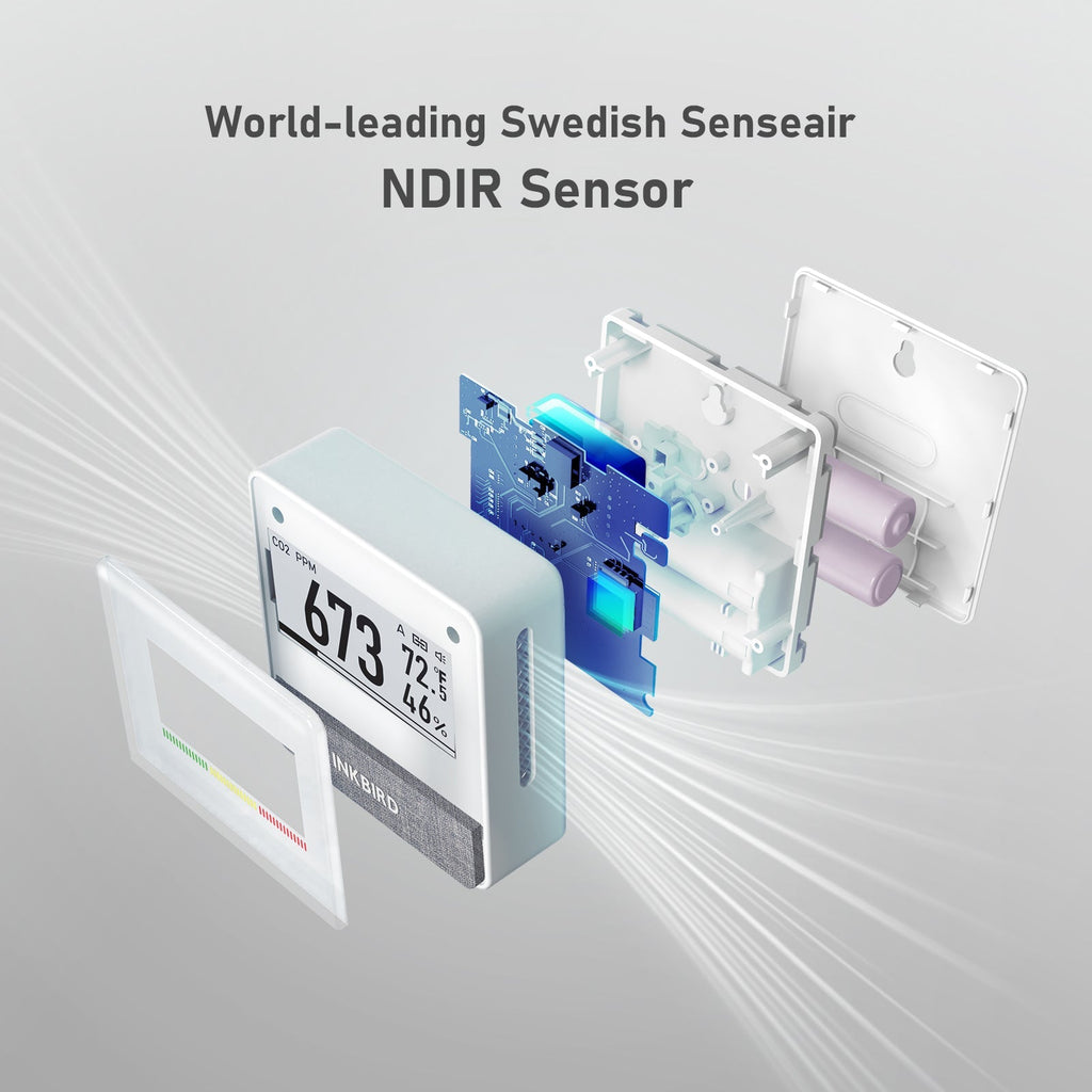 Wireless 4 - in - 1 Air Quality Monitor IAM - T1 - INKBIRD